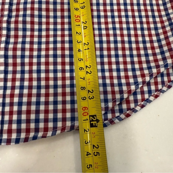 Ralph Lauren Black Label Youth Boys Shirt Red Blue & White Button Down Sz 14 NEW - Picture 5 of 9